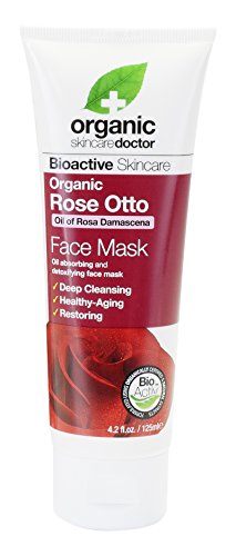 Dr. Organic Rose Otto Face Mask - Maschera Viso 125 ml