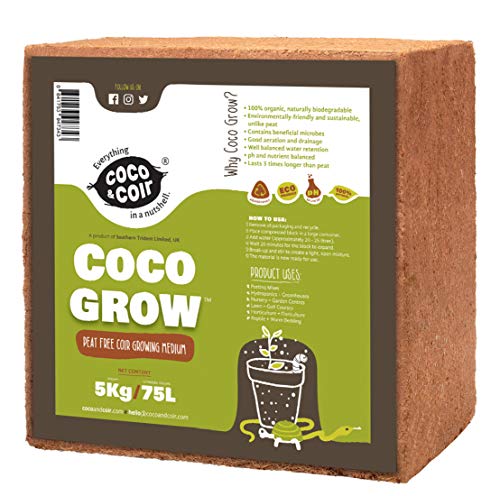 Coco & Coir Tutto in poche parole Coco Grow, Marrón, 5 kg, l'imballaggio può variare