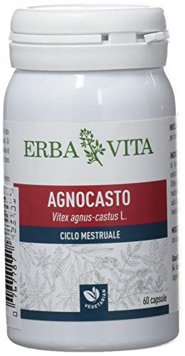 Erba Vita Integratore Alimentare Agnocasto - 60 Capsule