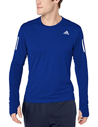 adidas Own The Run Long Sleeve Tee, T-Shirts Uomo, Collegiate Royal, M