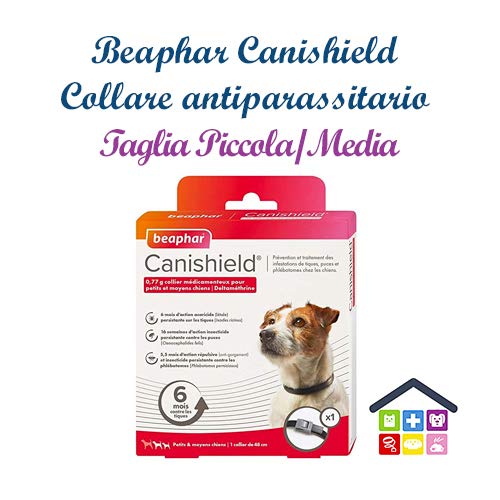 Beaphar Canishield Collare Antiparassitario Small/Medium
