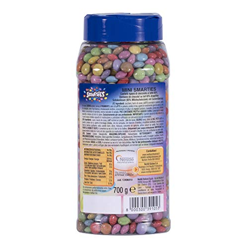 Nestlé Smarties Professionale Mini Confetti Ripieni di Cioccolato, 700 g