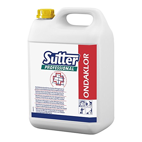 Sutter Professional Ondaklor Detergente Disinfettante Clorossidante, 5 kg