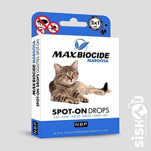 Natural Best Products Max Biocide Margosa pipette Gatti 5 x 1ml