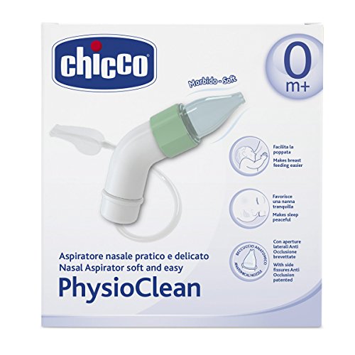 Chicco PhysioClean Kit Aspiratore Nasale, Bianco