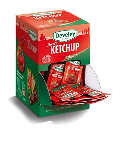 Aperisnack® - AP05.009.01 Ketchup Develey monodose - 100 bustine da 15 ml