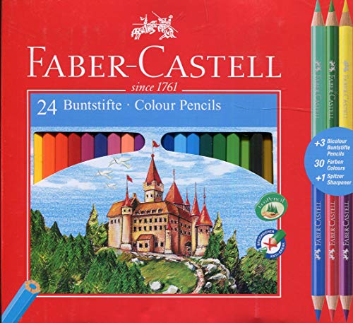 Faber-Castell 110324 Matita Colorata, 27 Pezzi
