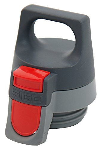 SIGG Hot & Cold ONE Top Grey (0.3 e 0.5 L), Tappo di ricambio ideale per modelli termici di SIGG borraccia, Tappo ermetico e utilizzabile con una sola mano