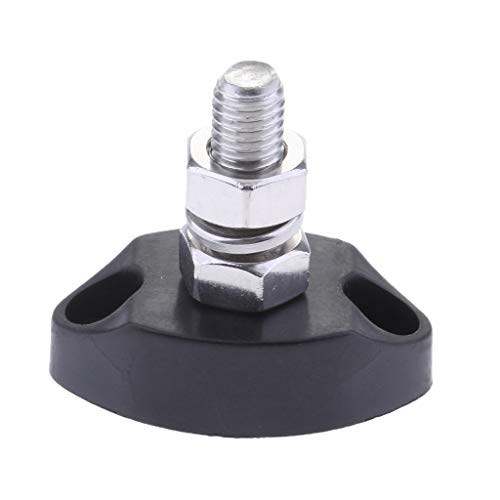 HaoYueDa 6 Millimetri Nero Junction Blocco di Potere Messaggio Set Insulated Terminal Stud for Marine Yachts Auto Camion Camper