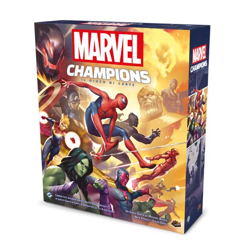 Asmodee Italia- Marvel Champions: Il Gioco di Carte, Colore, 9330