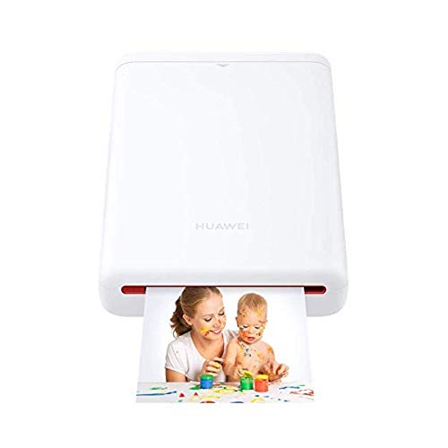 HUAWEI Photo Printer, Stampante Fotografica Istantanea Portatile, Accessorio Originale, Bianco, 5 x 7.6 cm