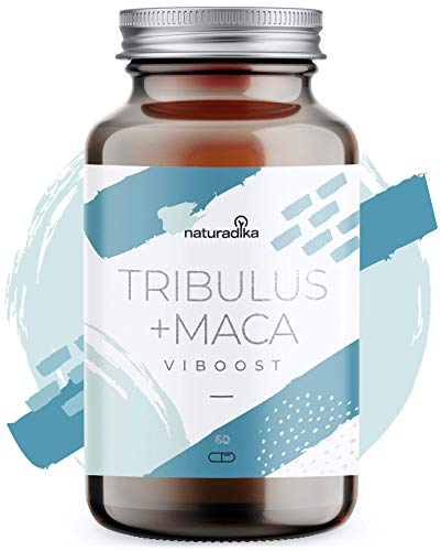 viboost TRIBULUS + MACA - Maca peruviana & Zinco Integratore testosterone puro - Aiuta il Recupero/Massa Muscolare (mass gainer) e Potenza Fisica - Arricchito con Rodiola e Zinco