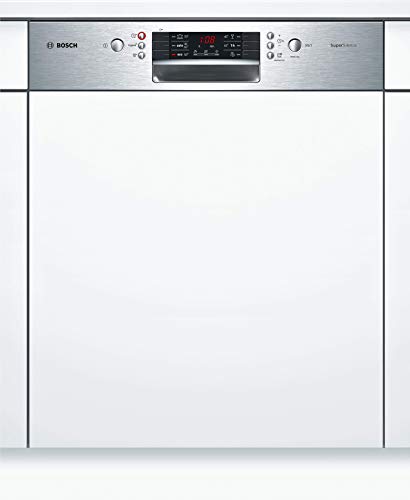 Bosch Hausgeräte Bosch SMI46NS03E Serie 4 lavastoviglie Integrata/A++ / 59,8 cm / 266 kWh/Anno / 14 MGD Inossidabile/SuperSilence/Display a 7 segmenti/Extra Dry/Cassetto Vario, Acciaio Inox