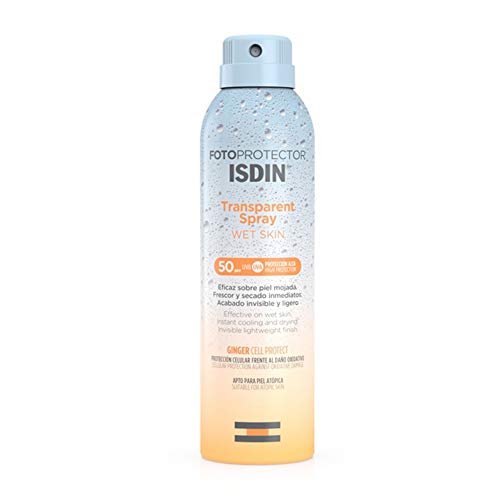 Isdin Fotoprotector Transp Spray Wet Skin Spf50+ Efficace Su Pelle Bagnata - 250 Ml