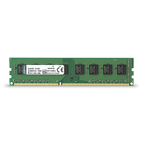 Kingston KVR16N11H/8 Memoria RAM da 8 GB, DDR3, 1600 MHz, Verde