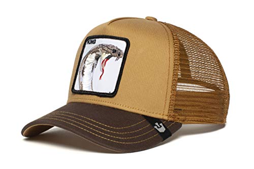 Goorin Bros. Exclusive Animal Farm Snapback Trucker Hat (Brown)