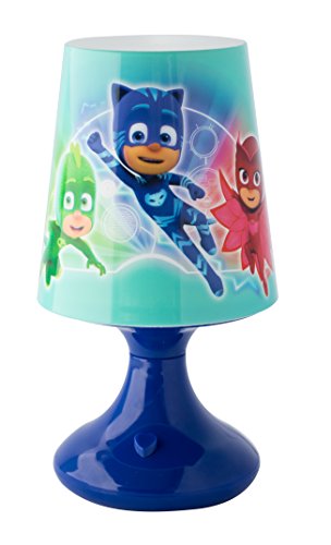Joy Toy PJ Masks SUPERPIGIAMINI MINI LAMPADA LED, multicolore