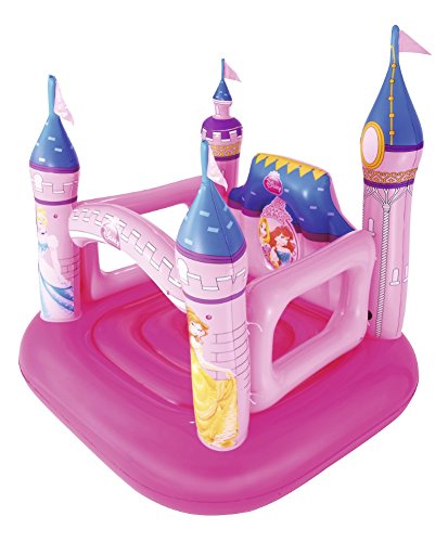 Bestway 91050 | Disney Princess - Castello Gonfiabile Delle Principesse, 157x147x163 cm