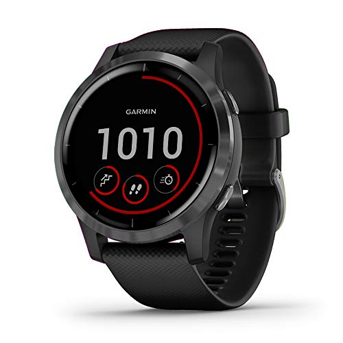 Garmin Vivoactive 4 Smartwatch GPS, 45 mm, Music, Garmin Pay, Wi-Fi, Nero (Black Slate)