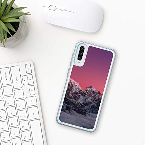 Montagna Custodia Samsung Galaxy A10 A20 A30 A40 A50 A70 M10 M20 M30 2019 Plastica Silicone Phone Case Cassa Del Telefono Regalo Phone Cover everest natura cervino apls paesaggio