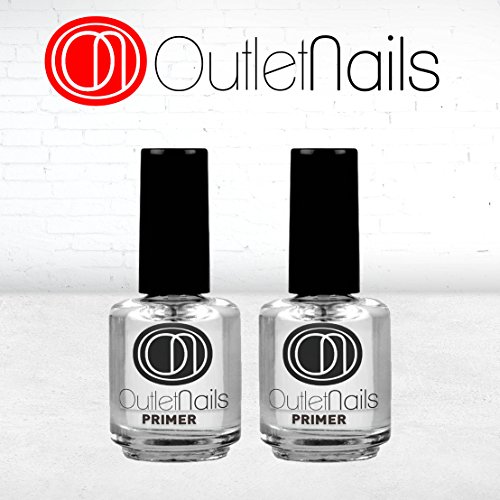 Outlet Nails 2 Primer da 15ml / senza acidi, ideale per le unghie, French Manicure