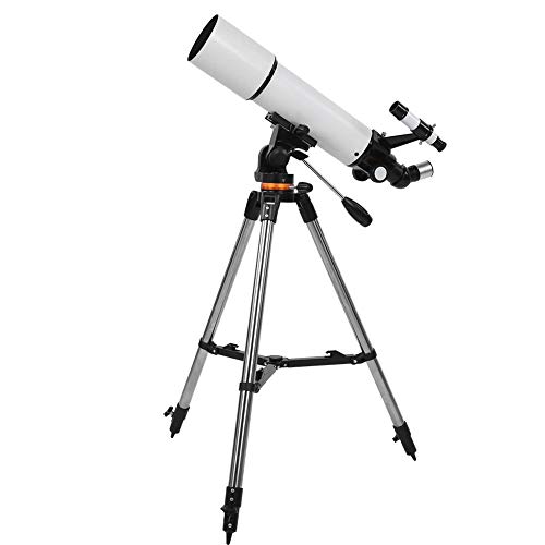 Telescopio, 80 mm Calibro HD Monoculare Riflettente Telescopi astronomici Telescopi da viaggio professionali con treppiede, mirino da ricerca, borsa da viaggio per osservazione di stelle, paesaggi