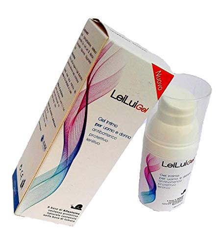 LeiLui Gel anti candida 50 ml - Gel disinfettante antibatterico per l'igiene intima efficace per prurito intimo, secchezza vaginale, ragadi anali