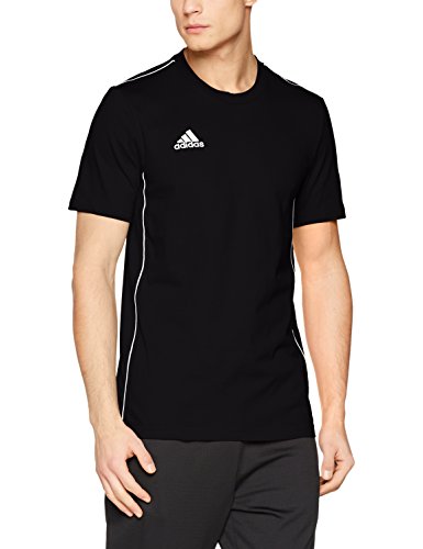 Adidas Football App Generic T-shirt Short Sleeve, Uomo, Black/White, XL