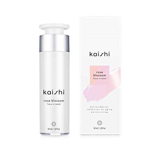 Kaishi - Crema viso ai boccioli di rosa - idrata in profondità, previene le rughe - 50 ml
