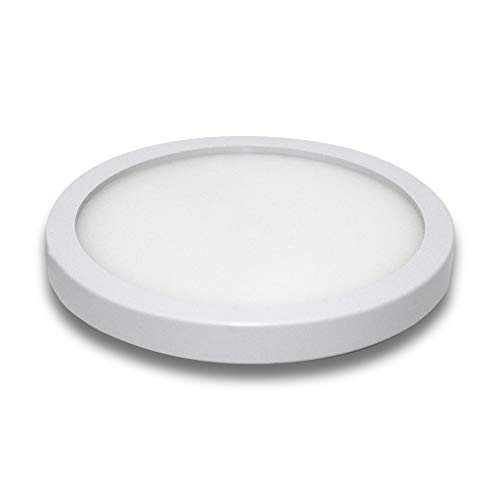 VIPMOON Lampada da soffitto 9W LED 3000K bianco caldo Ø13cm per interno da incasso, plafoniere rotonde per camera da letto Bagno Cucina Corridoio Ufficio Vano scale [Classe energetica A++]