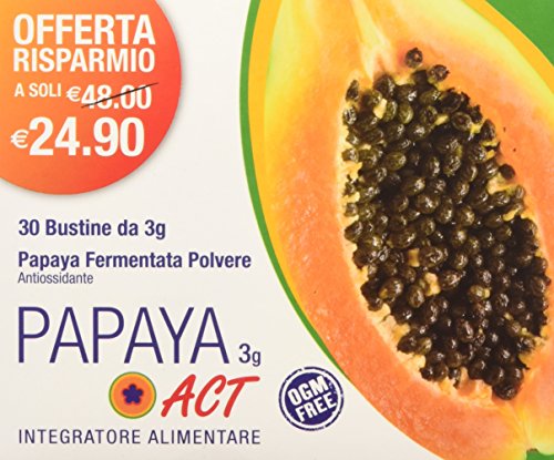 Act Papaya Fermentata Polvere, 30 bustine da 3 gr