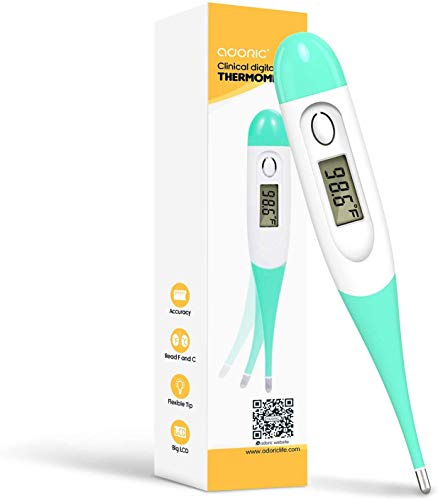Termometri, Adoric termometri medici digitali Termometri assiali e orali per neonati, bambini, adulti