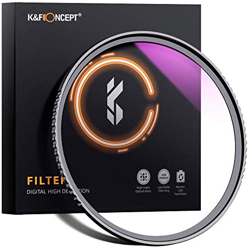 K&F Concept Filtro UV 86mm Protezione Ultravioletto con MRC Multifunzione per Obiettivo 86mm con Coperchio