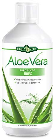 ErbaVita Aloe vera puro succo 100% 1000ml promo