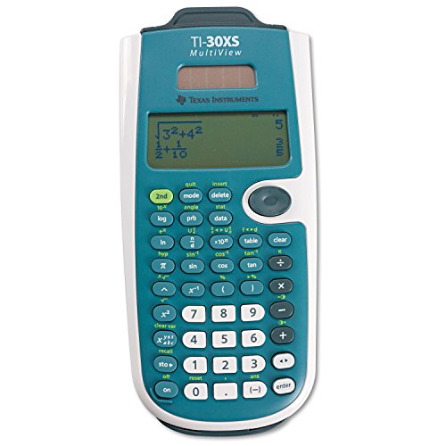 Texas Instruments TI-30XS MultiView Tasca Calcolatrice scientifica Blu, Bianco calcolatrice