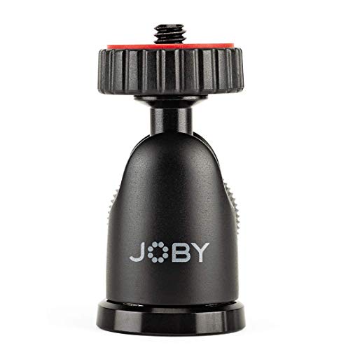 JOBY Testa a Sfera 1K, Testa a Sfera Compatta per Fotocamere Compatte Avanzate e CSC/Mirrorless, Portata Max 1 kg, JB01512-BWW