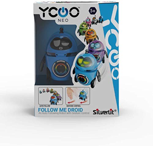 Silverlit-YCOO-Follow ME Droid by Mini robot per bambini con sensore di movimento, si seguono tra i 10 cm, 88575, NC