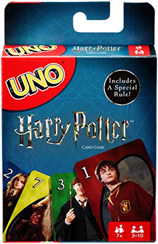 Mattel Games - UNO Versione Harry Potter, Gioco di Carte, FNC42