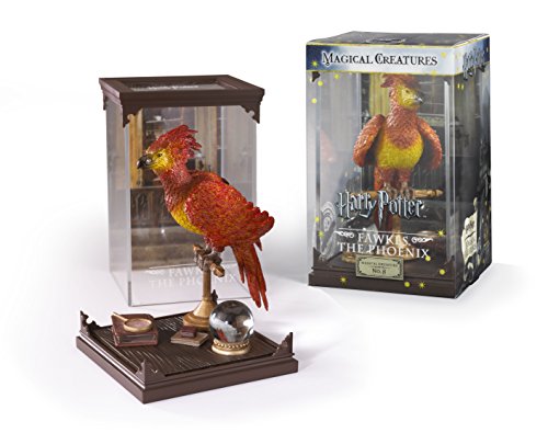 Noble Collection- Fawkes Harry Potter Magical Creatures Figurina, Multicolore, NN7540