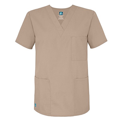 Adar Uniforms 601KKIXL Camicia Medica, Brown (Khaki), X-Large-Us Donna