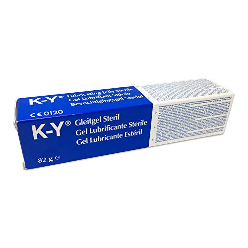 K-Y lubrificante - sterile lubrificante in un tubo da 82 g - set di 6 (6x82g tubo)