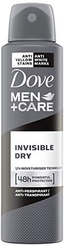 Dove Men + Care Deodorante Spray Invisible Dry 150 ml, 6 pezzi