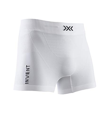 X-Bionic Invent Light Boxer Shorts Men, Uomo, Arctic White/Opal Black, XXL