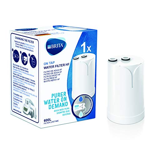 Brita On Tap HF - Cartuccia filtrante per acqua - Compatibile con sistema di filtraggio Brita On Tap - 600 litri di acqua filtrata dal sapore eccellente