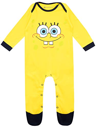 SpongeBob Tutina da Notte per Bambino Sponge Bob Squarepants Giallo 3-6 Mesi