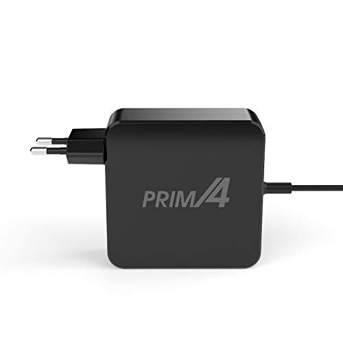 PrimA4 - Alimentatore USB TypeC Ricarica Veloce con cavo integrato per Laptop, Smartphone, Tablet, per tutti i dispositivi USB C - 65W