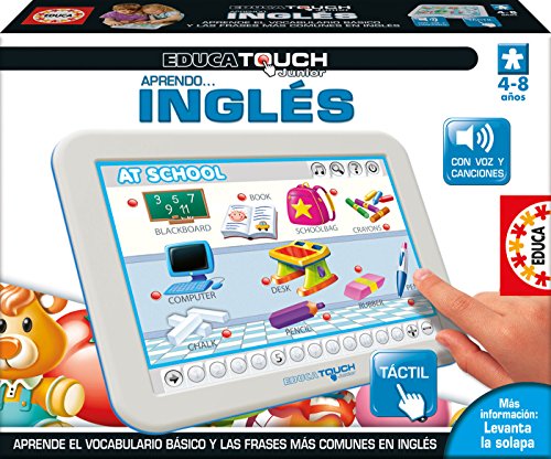 Educa Borrás - RIF. 15438 – Educa Touch Junior Imparo l’Inglese - Gioco educativo (Lingua Italiana Non Garantita)