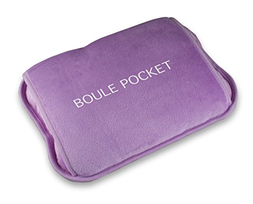MACOM Enjoy & Relax 920 Boule Pocket Ultramorbida Ricaricabile Senza Filo con Tasca per Le Mani, Lilla