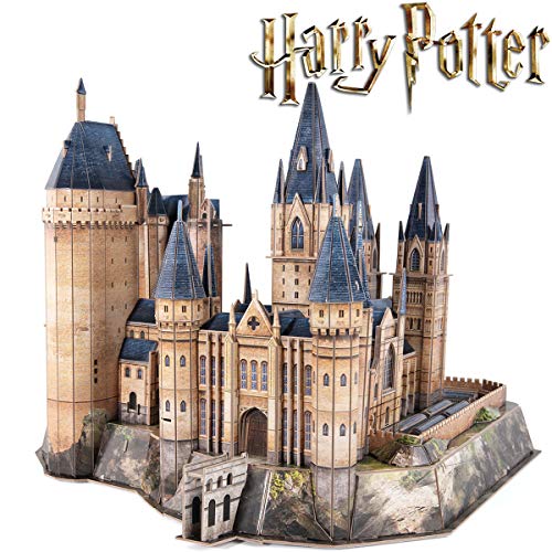 CubicFun Puzzle 3D Harry Potter Hogwarts Astronomy Tower Kit di Costruzione Modello Realistico Rompicapo Miglior Souvenir Regalo per Bambini e Adulti, 243 Pezzi Versione Grande