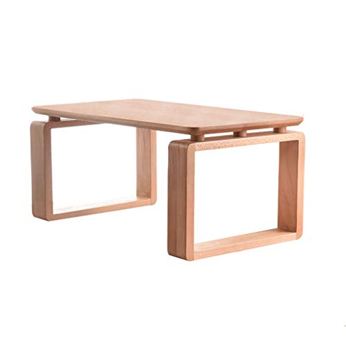 SZQ - Tavolino da salotto, stile rustico, multifunzione, in legno, per soggiorno, balcone, camera da letto, teiera, legno, b, 70*45*30CM